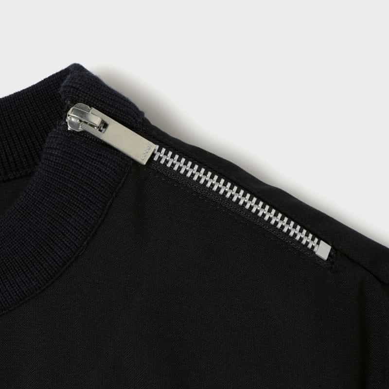 SACAI SACAI＜サカイ＞ コンビネーション スーチング素材Tシャツ KHAKI