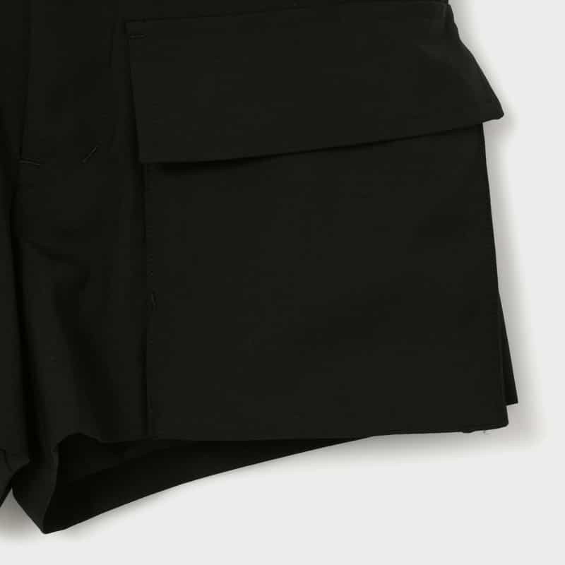 SACAI SACAI＜サカイ＞ ポケット付きショーツ BLACK