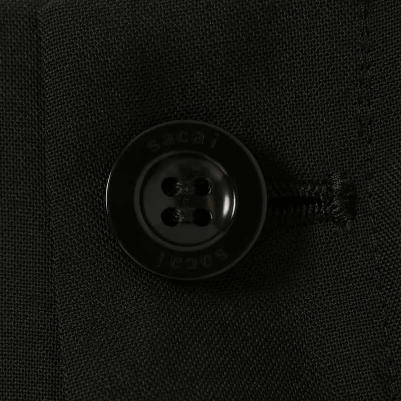SACAI SACAI＜サカイ＞ ポケット付きショーツ BLACK