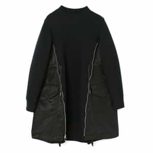 SACAI＜サカイ＞ コンビネーション スウェットドレス