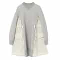 SACAI＜サカイ＞ コンビネーション スウェットドレス