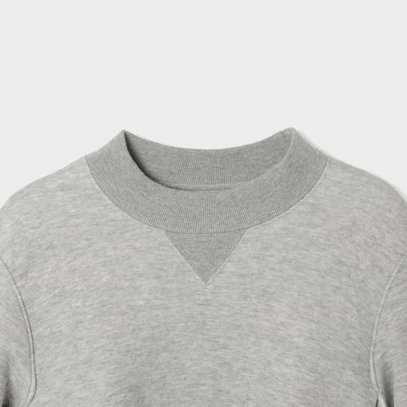 SACAI SACAI＜サカイ＞ コンビネーション スウェットドレス LIGHT GRAY