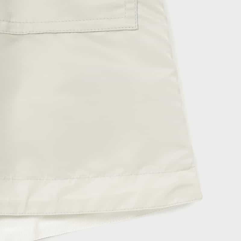 SACAI SACAI＜サカイ＞ コンビネーション スウェットドレス LIGHT GRAY