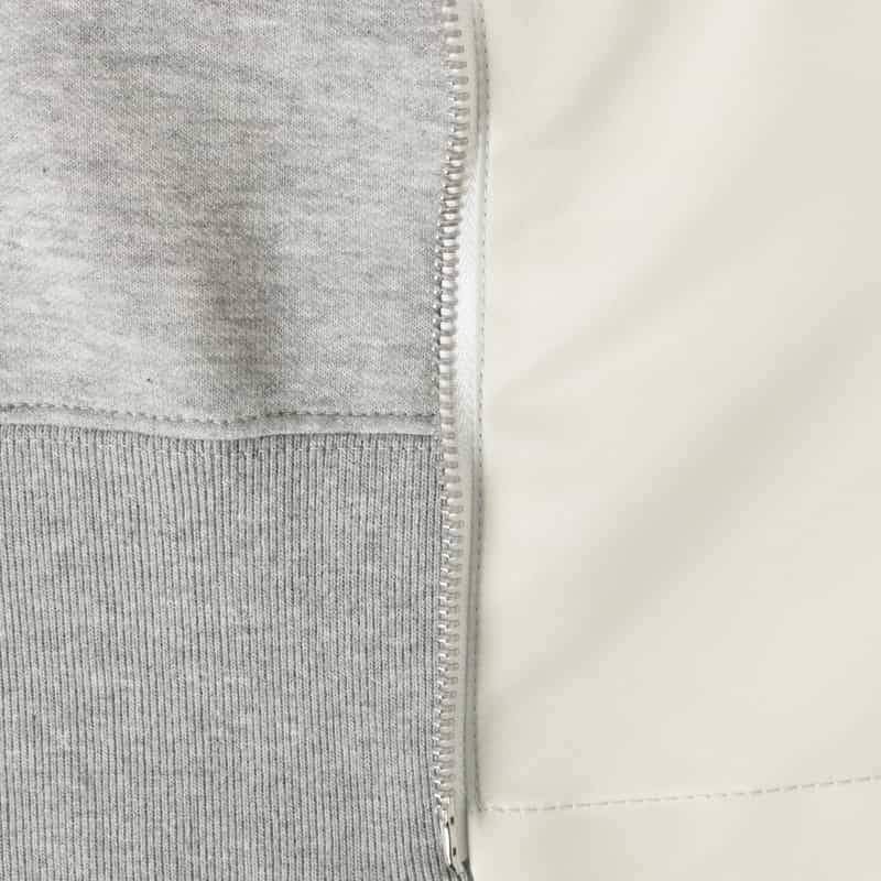 SACAI SACAI＜サカイ＞ コンビネーション スウェットドレス LIGHT GRAY