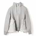 SACAI＜サカイ＞ ドローコード付きジップアップパーカー
