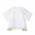 SACAI＜サカイ＞ コンビネーションドローコード付きTシャツ