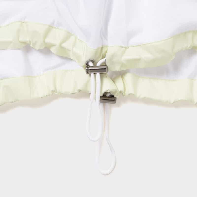 SACAI SACAI＜サカイ＞ コンビネーションドローコード付きTシャツ WHITE