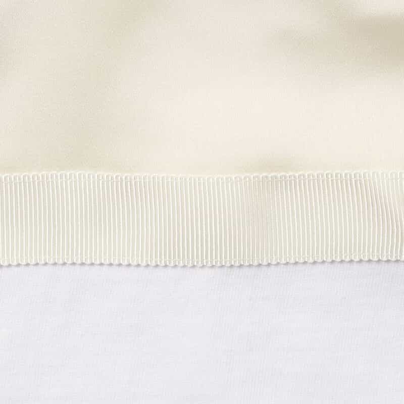 SACAI SACAI＜サカイ＞ コンビネーションドローコード付きTシャツ WHITE