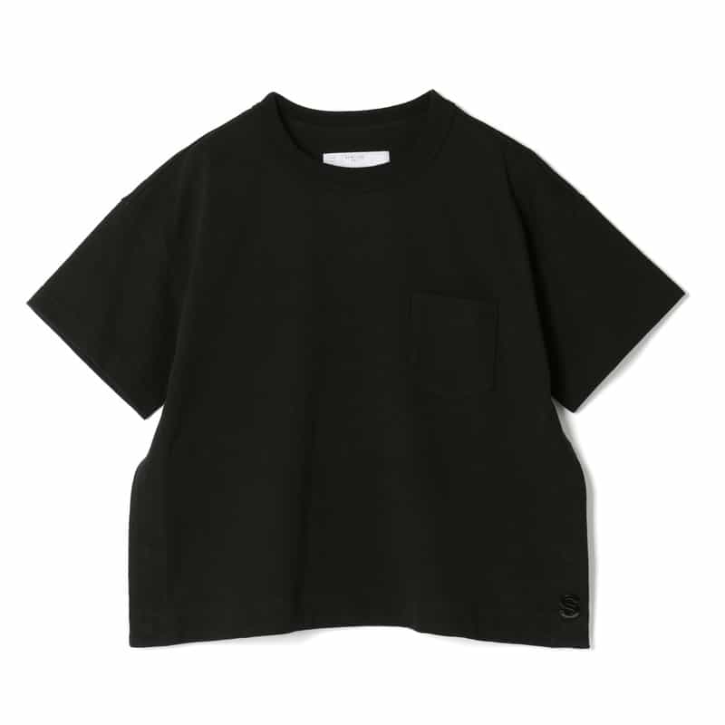 SACAI＜サカイ＞ サイドスナップボタン付きTシャツ