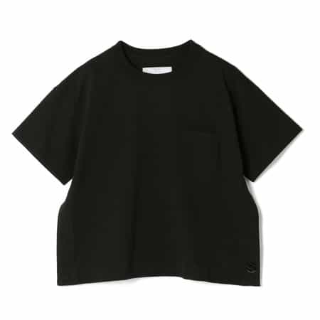SACAI＜サカイ＞ サイドスナップボタン付きTシャツ