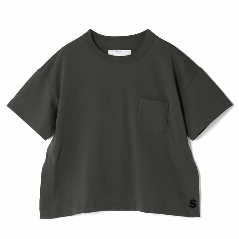 SACAI＜サカイ＞ サイドスナップボタン付きTシャツ