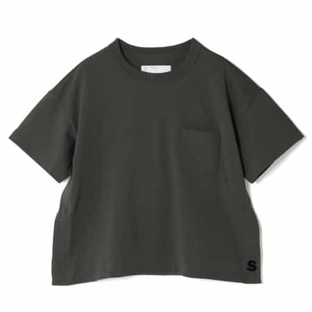SACAI＜サカイ＞ サイドスナップボタン付きTシャツ