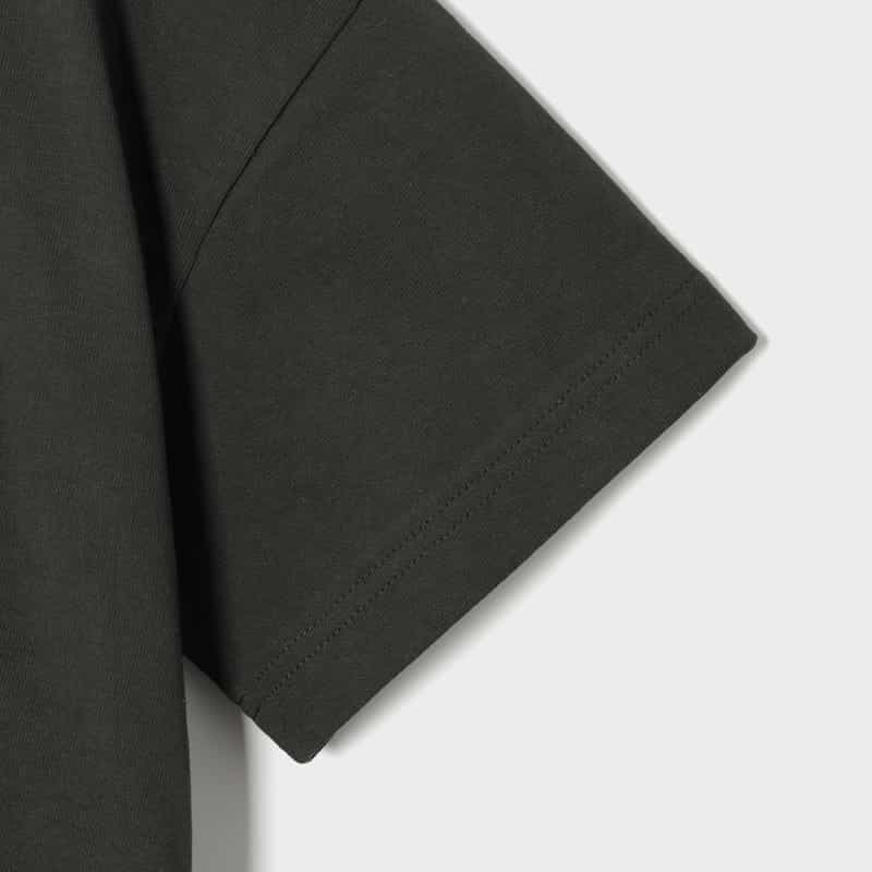 SACAI SACAI＜サカイ＞ サイドスナップボタン付きTシャツ DARK GRAY