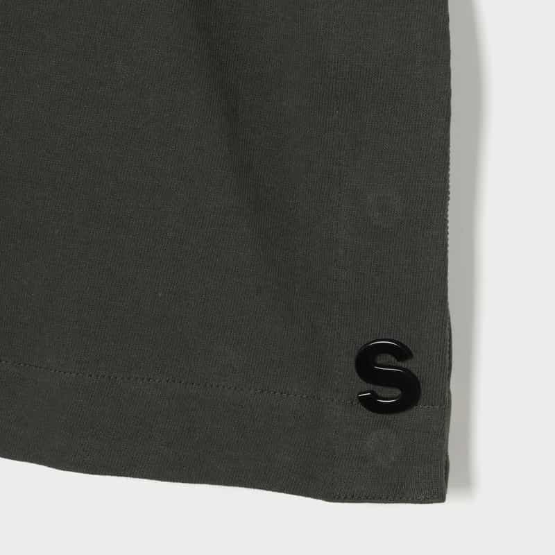 SACAI SACAI＜サカイ＞ サイドスナップボタン付きTシャツ DARK GRAY