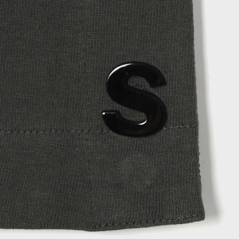 SACAI SACAI＜サカイ＞ サイドスナップボタン付きTシャツ DARK GRAY
