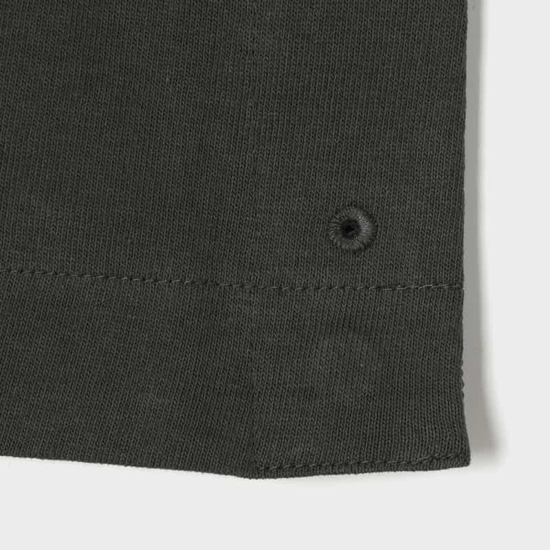 SACAI SACAI＜サカイ＞ サイドスナップボタン付きTシャツ DARK GRAY