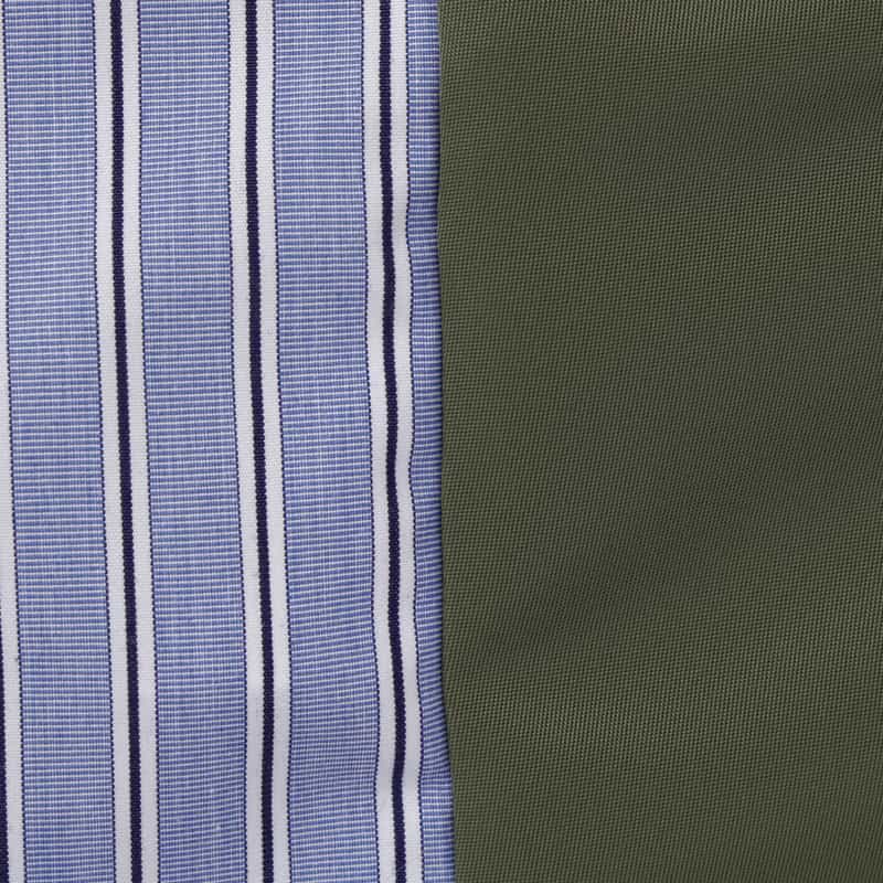 SACAI SACAI＜サカイ＞ コンビネーション ストライプ柄カジュアルシャツ MULTI COLOR