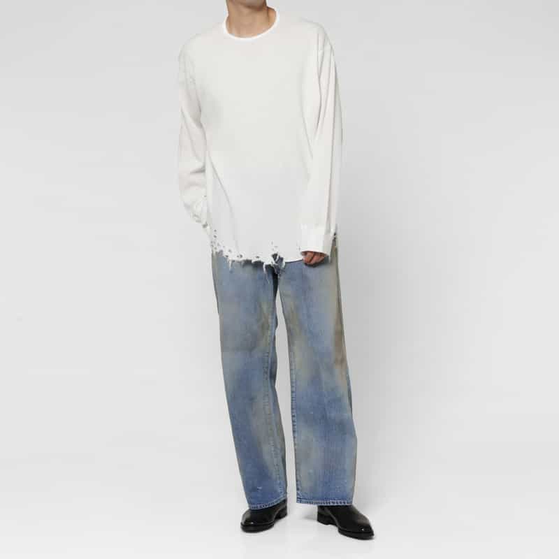 ANCELLM ANCELLM＜アンセルム＞ ストレートデニムパンツ INDIGO