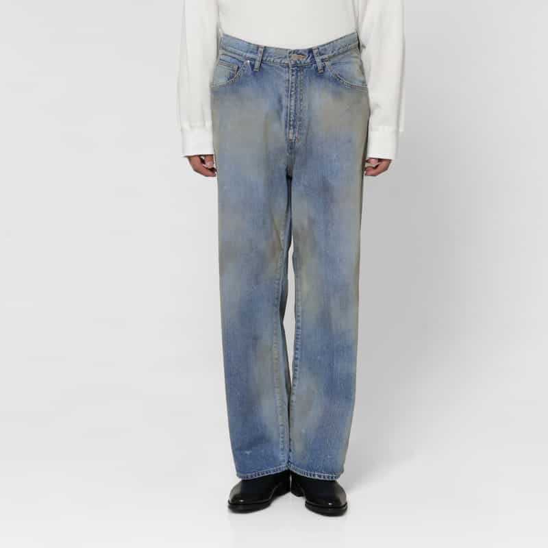 ANCELLM ANCELLM＜アンセルム＞ ストレートデニムパンツ INDIGO