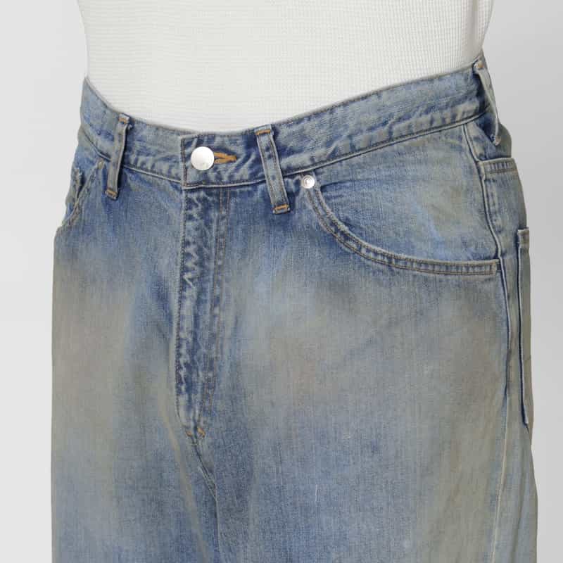 ANCELLM ANCELLM＜アンセルム＞ ストレートデニムパンツ INDIGO