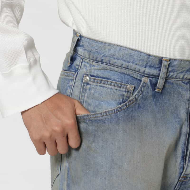 ANCELLM ANCELLM＜アンセルム＞ ストレートデニムパンツ INDIGO