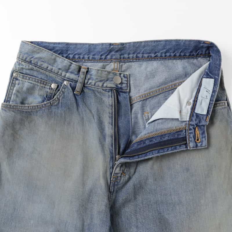 ANCELLM ANCELLM＜アンセルム＞ ストレートデニムパンツ INDIGO