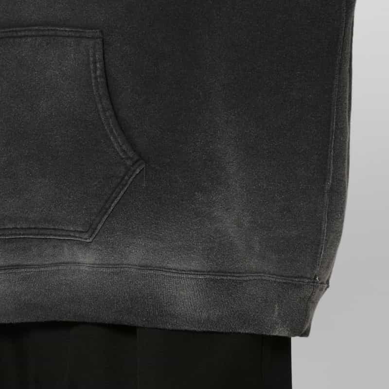 ANCELLM ANCELLM＜アンセルム＞ ハーフジップスウェットフーディ BLACK