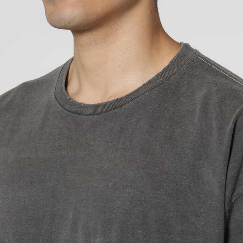 ANCELLM ANCELLM＜アンセルム＞ ダメージ加工ロングスリーブTシャツ GRAY