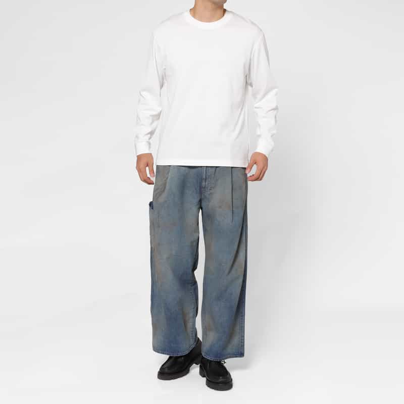 ANCELLM ANCELLM＜アンセルム＞ ペインターデニムパンツ INDIGO