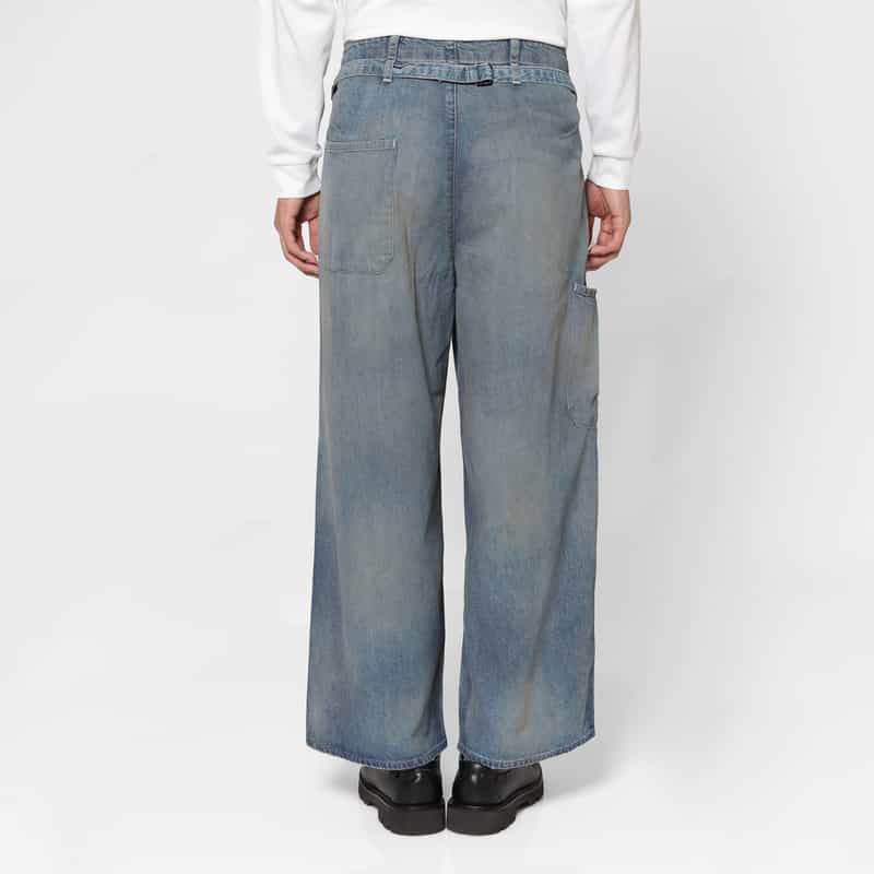 ANCELLM ANCELLM＜アンセルム＞ ペインターデニムパンツ INDIGO
