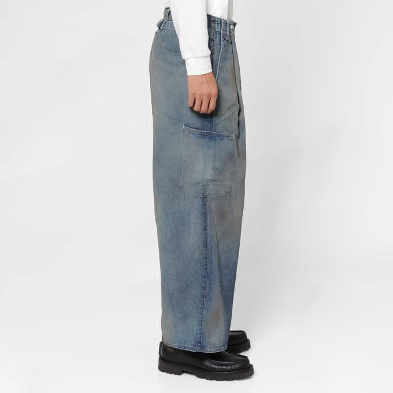 ANCELLM ANCELLM＜アンセルム＞ ペインターデニムパンツ INDIGO