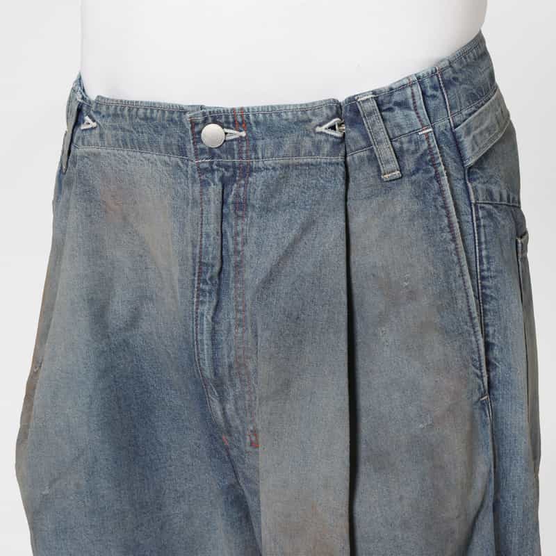 ANCELLM ANCELLM＜アンセルム＞ ペインターデニムパンツ INDIGO