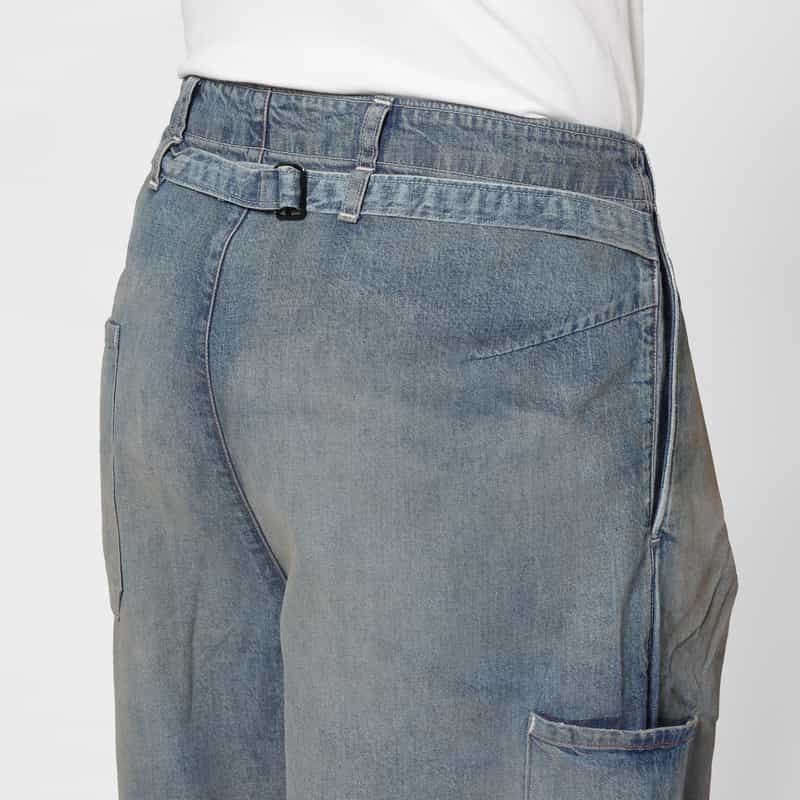 ANCELLM ANCELLM＜アンセルム＞ ペインターデニムパンツ INDIGO