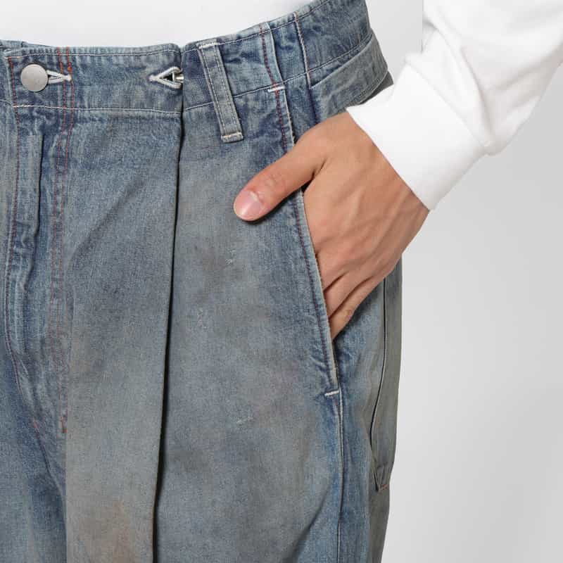 ANCELLM ANCELLM＜アンセルム＞ ペインターデニムパンツ INDIGO