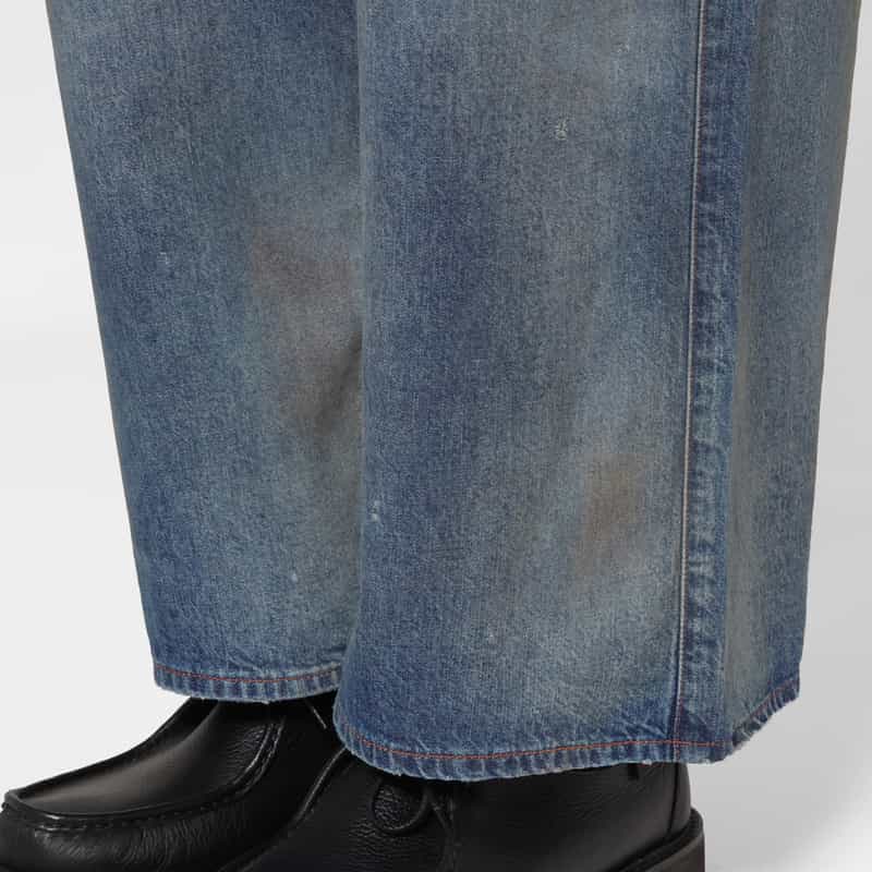 ANCELLM ANCELLM＜アンセルム＞ ペインターデニムパンツ INDIGO