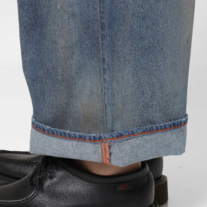 ANCELLM ANCELLM＜アンセルム＞ ペインターデニムパンツ INDIGO