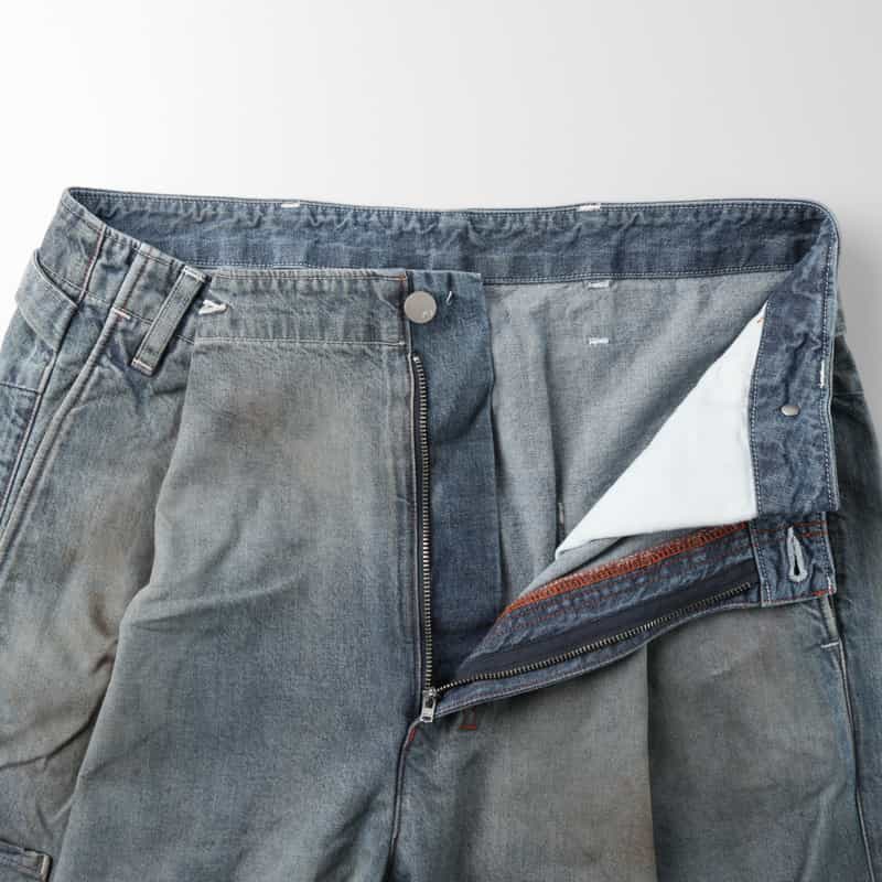 ANCELLM ANCELLM＜アンセルム＞ ペインターデニムパンツ INDIGO