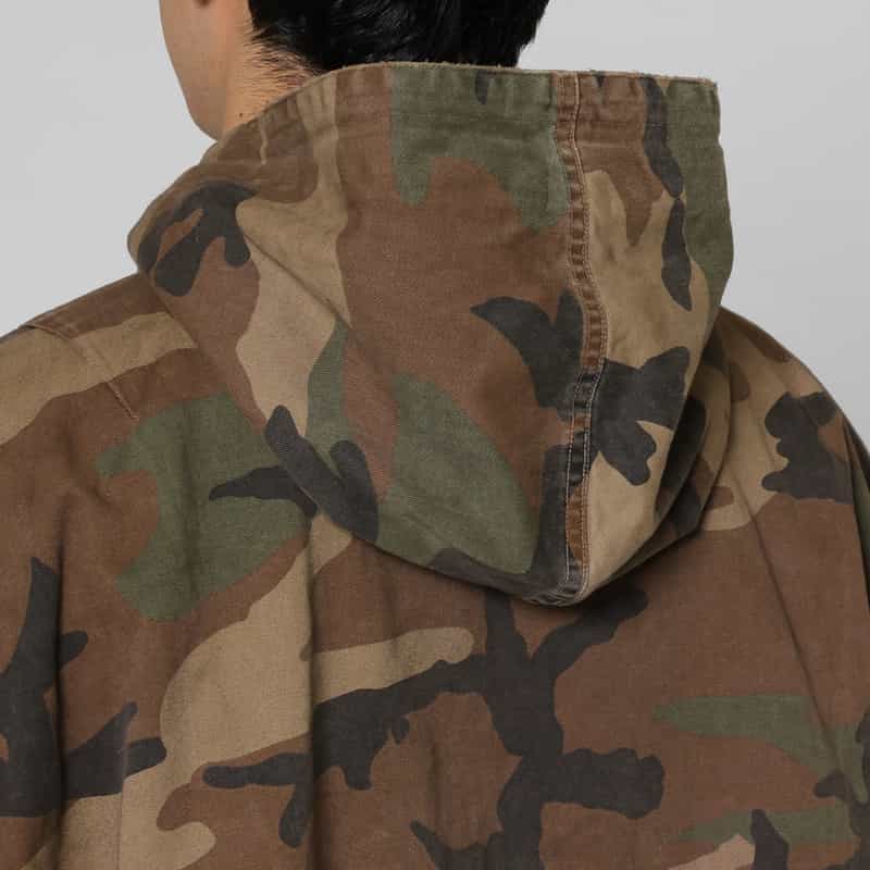 ANCELLM ANCELLM＜アンセルム＞ カモ柄オーバーフーディーブルゾン KHAKI