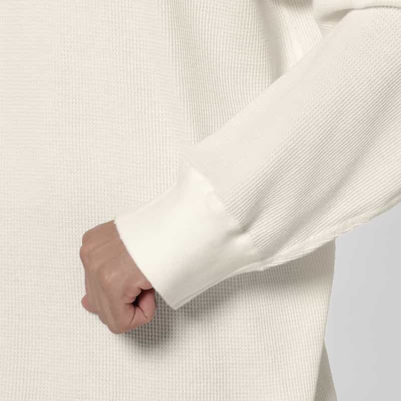 ANCELLM ANCELLM＜アンセルム＞ ダメージ加工ロングスリーブTシャツ WHITE
