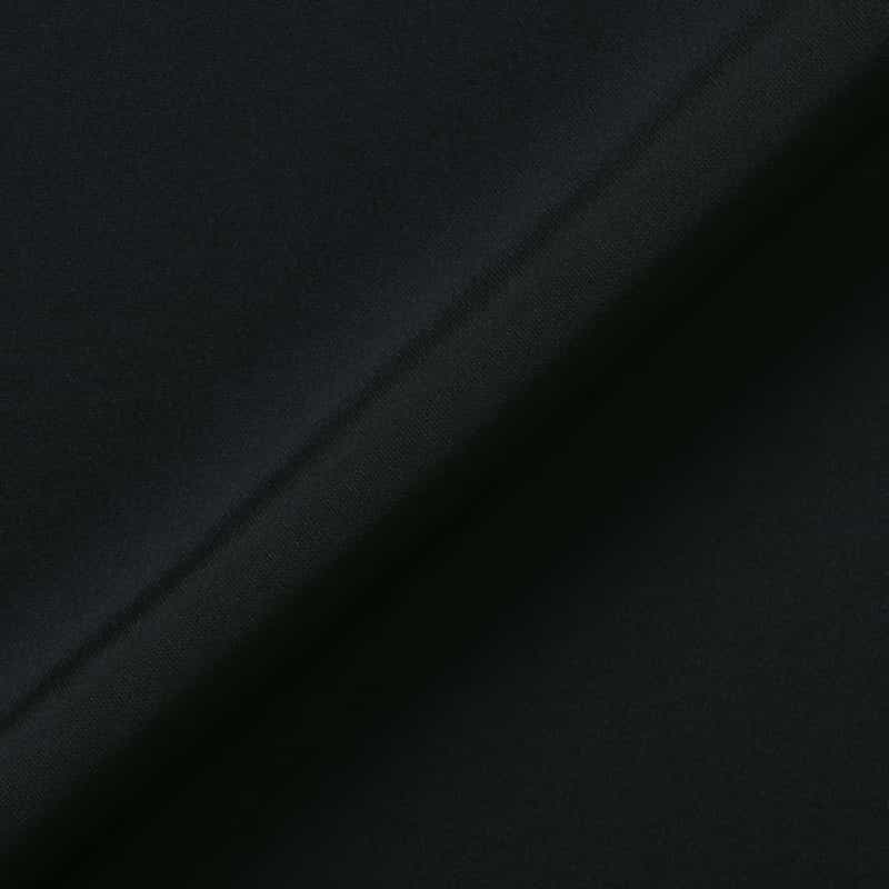 BARNEYS NEW YORK ウォッシャブル サテン素材 Vネックノースリーブブラウス NAVY