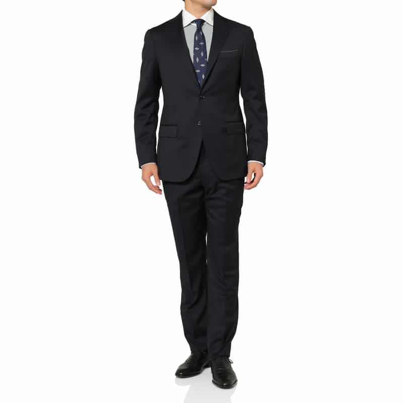 BARNEYS NEW YORK スーツ（ロロピアーナ社製ウール使用） NAVY