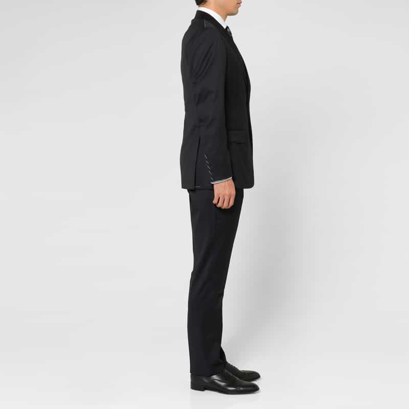 BARNEYS NEW YORK スーツ（ロロピアーナ社製ウール使用） NAVY