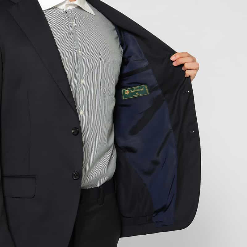 BARNEYS NEW YORK スーツ（ロロピアーナ社製ウール使用） NAVY