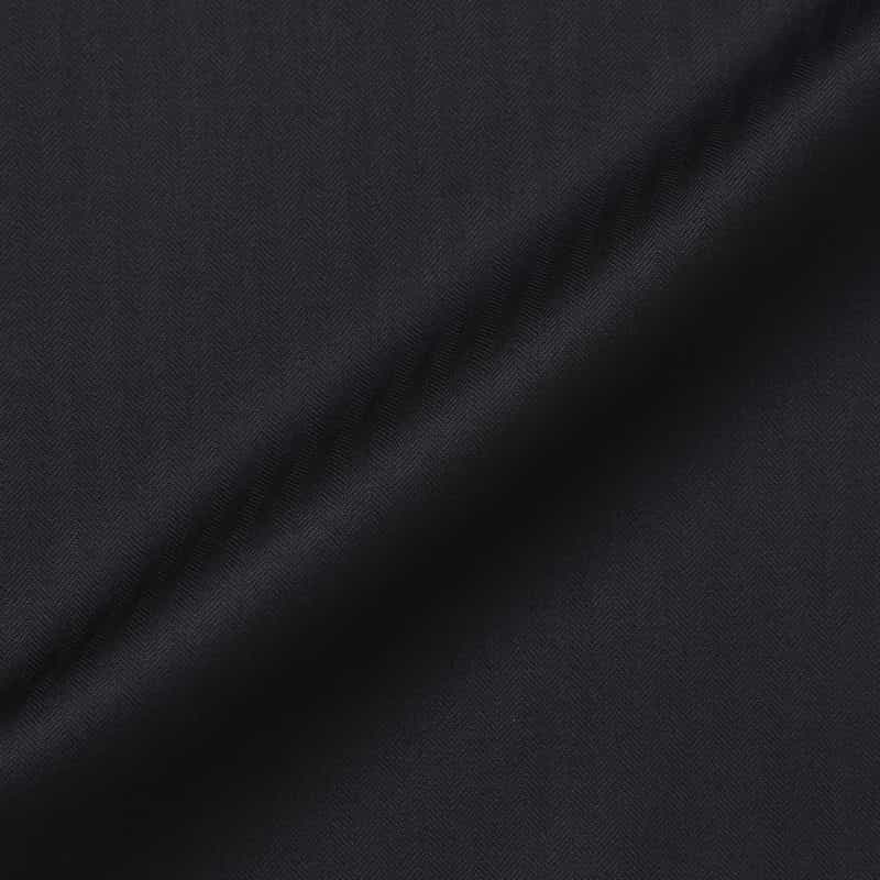 BARNEYS NEW YORK ヘリンボーン柄スーツ"MADISON GOLD"（ロロピアーナ社製ウール使用） NAVY