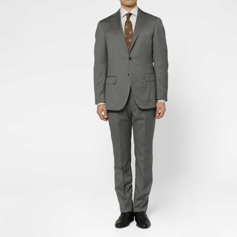 BARNEYS NEW YORK スーツ"MADISON GOLD"（ロロピアーナ社製ウール使用） GRAY