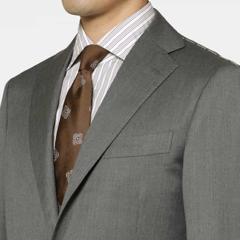 BARNEYS NEW YORK スーツ"MADISON GOLD"（ロロピアーナ社製ウール使用） GRAY