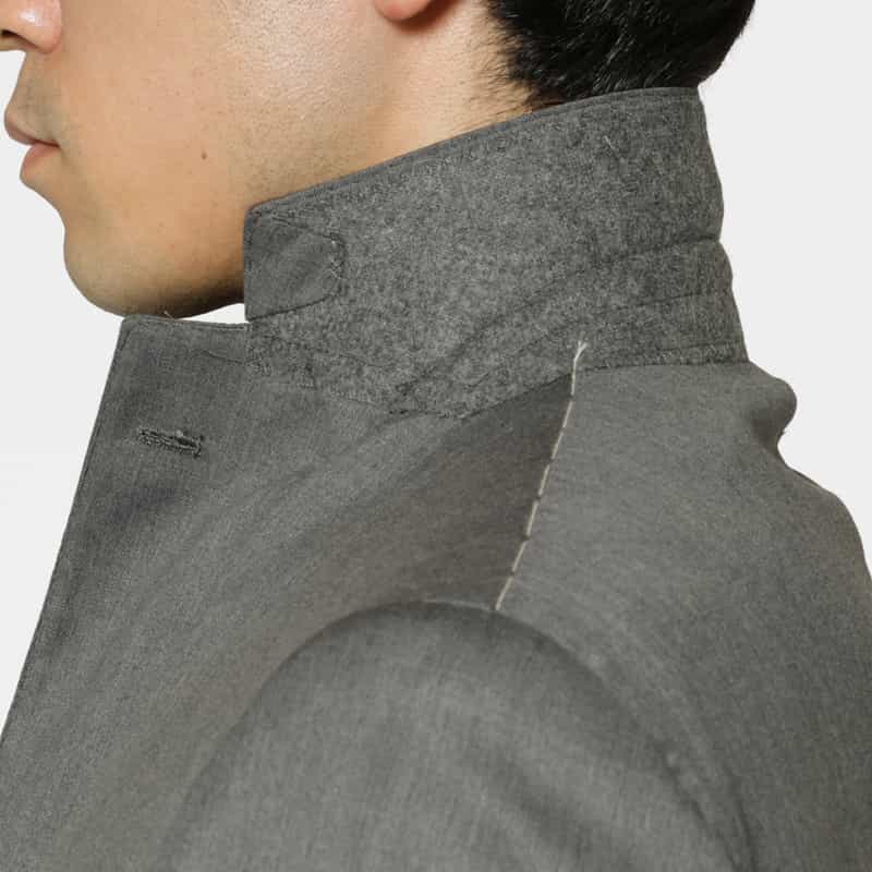 BARNEYS NEW YORK スーツ"MADISON GOLD"（ロロピアーナ社製ウール使用） GRAY