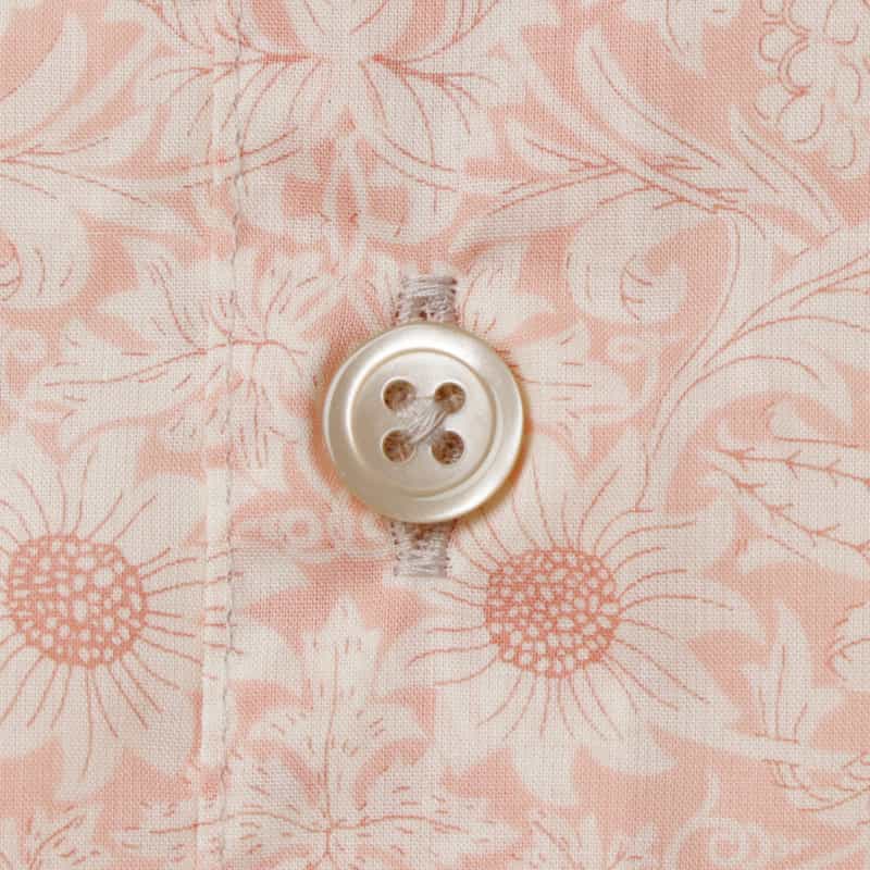 BARNEYS NEW YORK フラワー柄プリントシャツ PINK