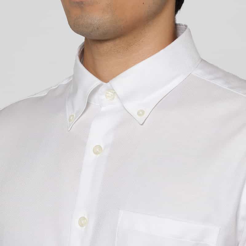 BARNEYS NEW YORK ボタンダウンカジュアルシャツ BEIGE