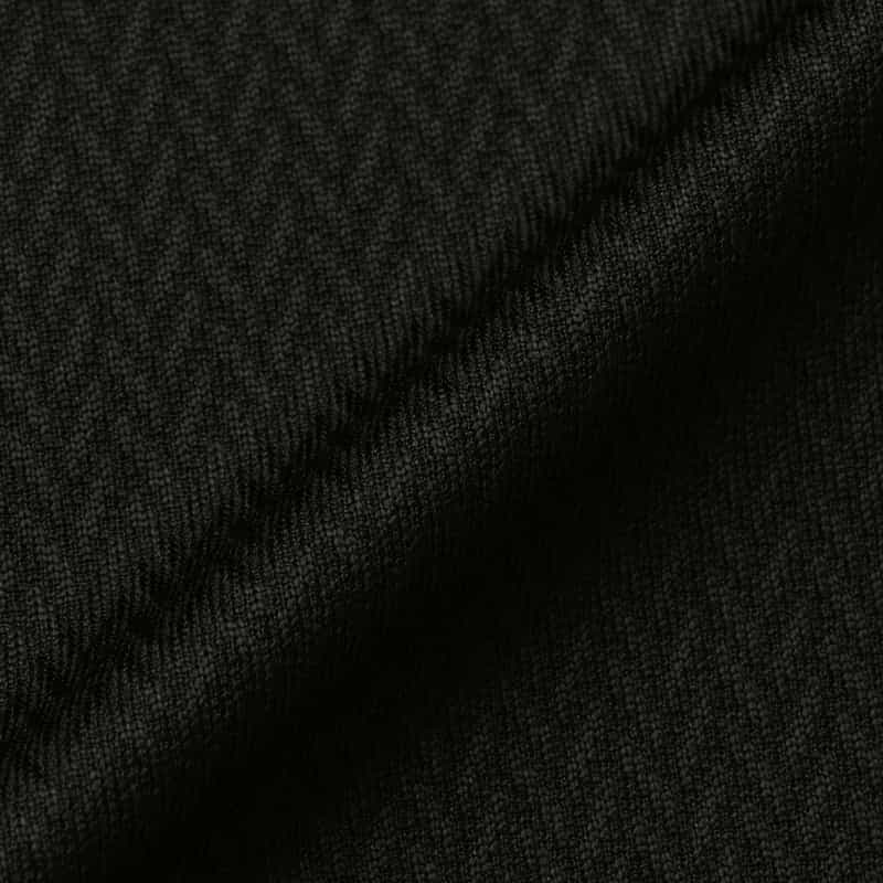 BARNEYS NEW YORK セットアップ ヘリンボーン柄ジャージージャケット BLACK